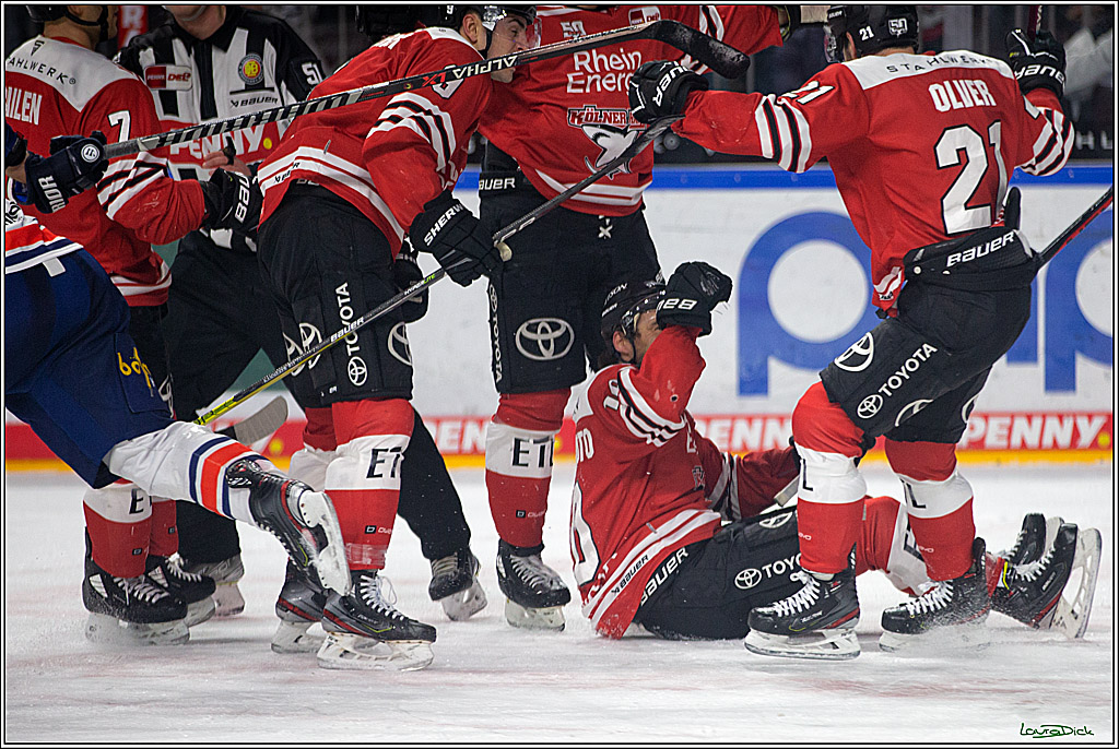 PENNY DEL; Koelner Haie- Iserlohn Roosters; Koeln, 24.01.2023